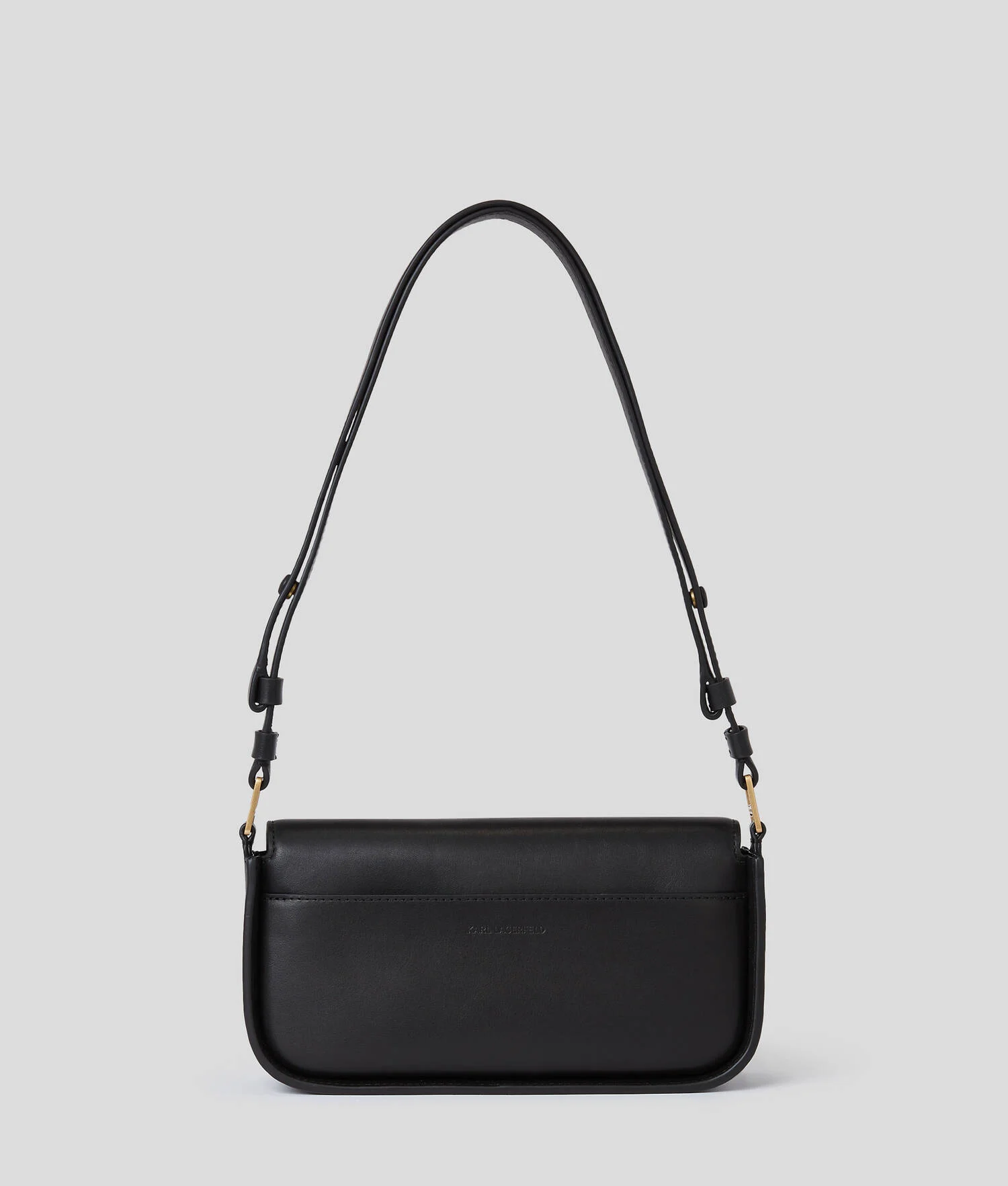 SAC BANDOULIÈRE DEUX EN UN K/SIGNATURE - Noir-Vibration Or