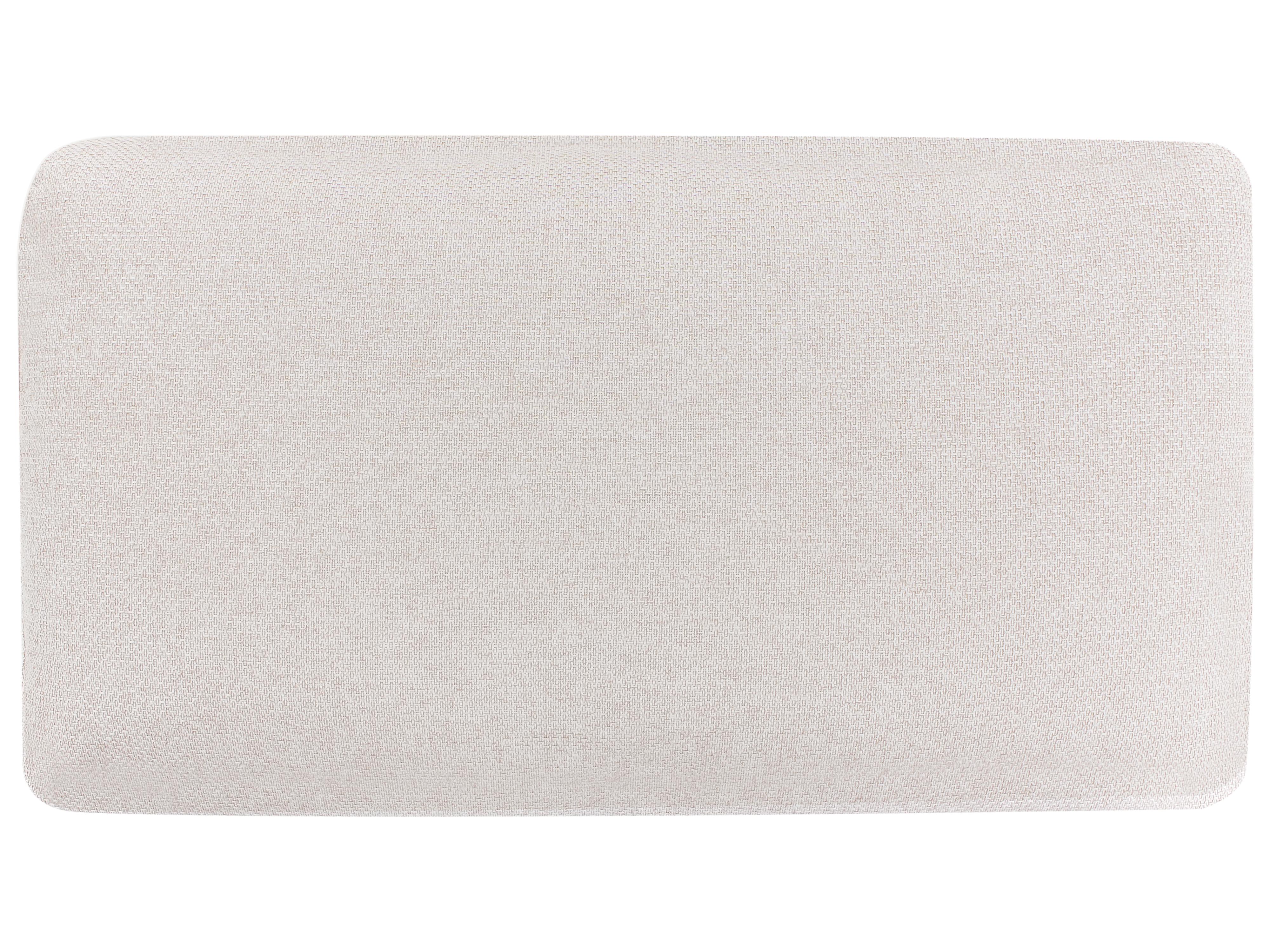Rechtszijdige chaise longue SIEVOZ Stof Lichtbeige