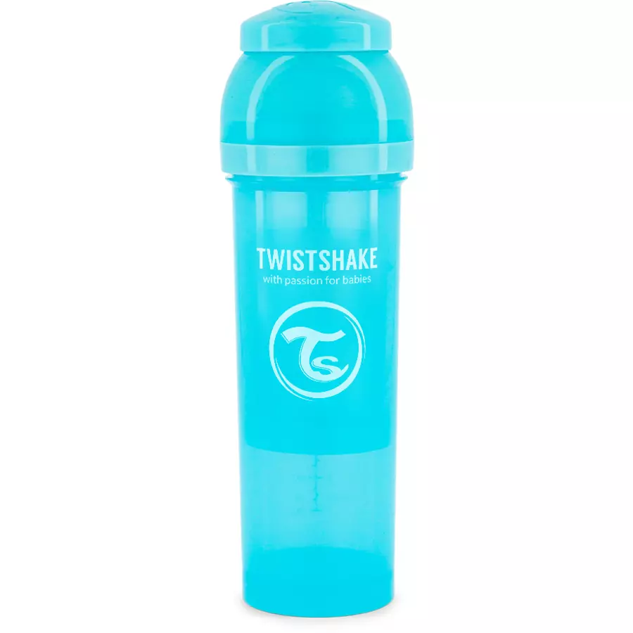 TWISTSHAKE Babyflasche Anti-Kolik 330 ml in pastell blau