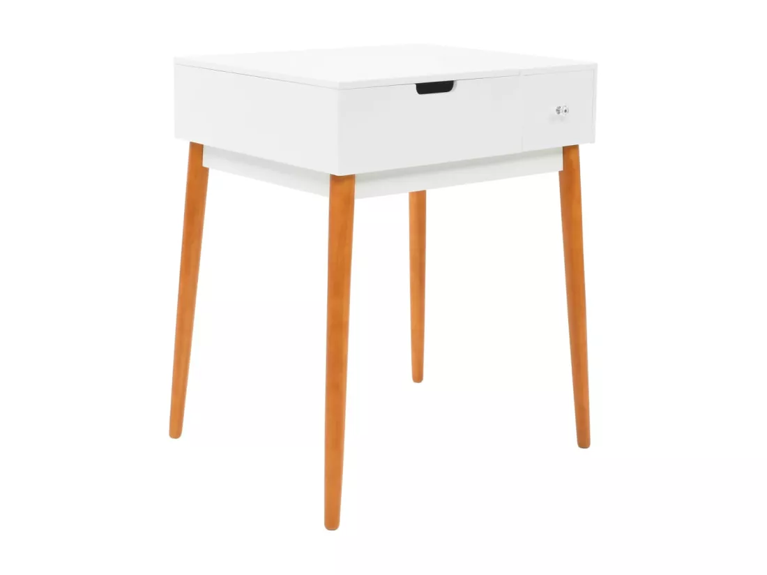 Coiffeuse avec miroir MDF 60 x 50 x 86 cm