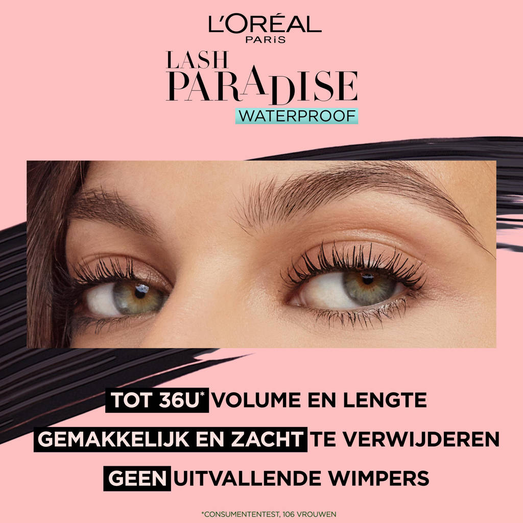 Beste waterproof mascaraParadise Extatic waterproof mascara - Zwart