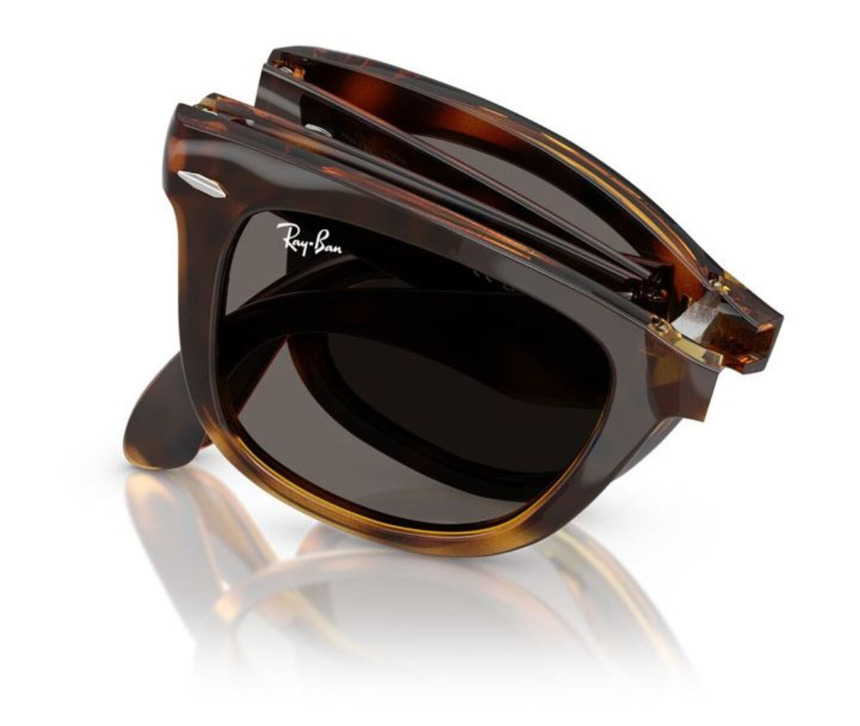 Ray-Ban<br>Wayfarer Folding Classic Polished Havana