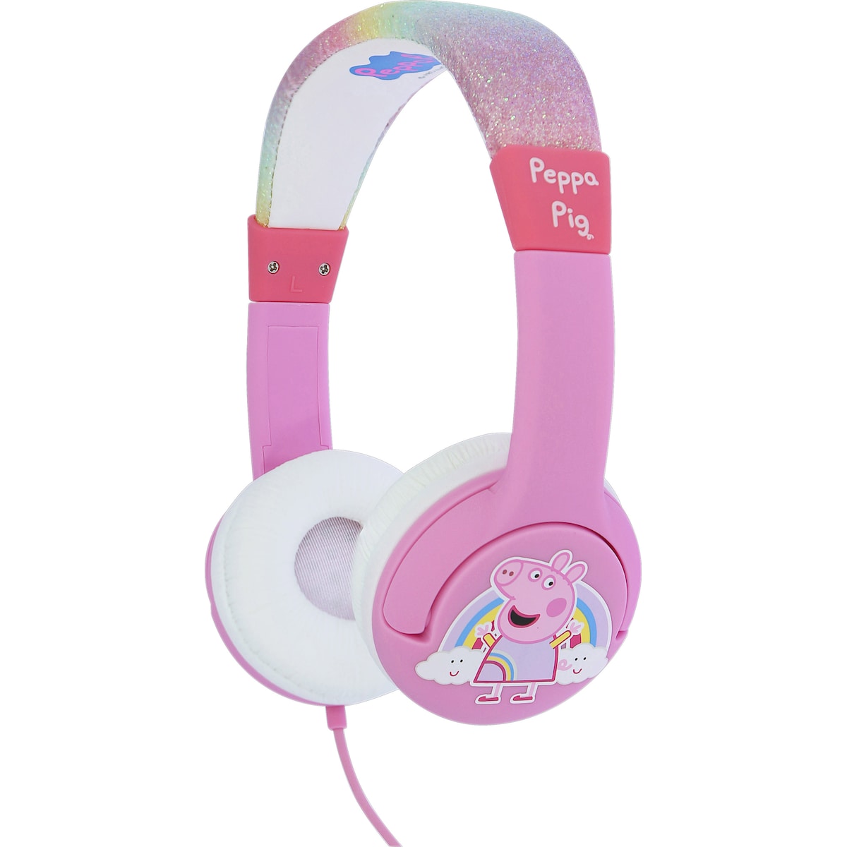 OTL Peppa Pig Prinsessan Peppa on-ear hodetelefoner