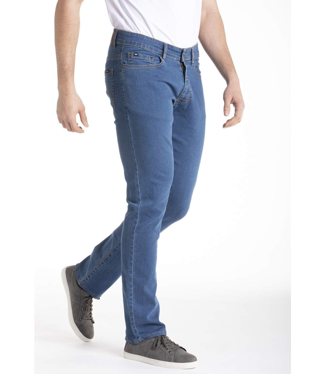Jeans RL70 GAMM2 stretch FIBRELEX® coupe droite DENIM