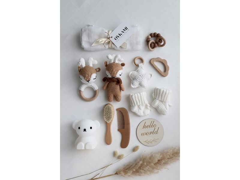 Oykami Geschenkset Toronto mit Nachtlicht Geschenkbox zur Geburt