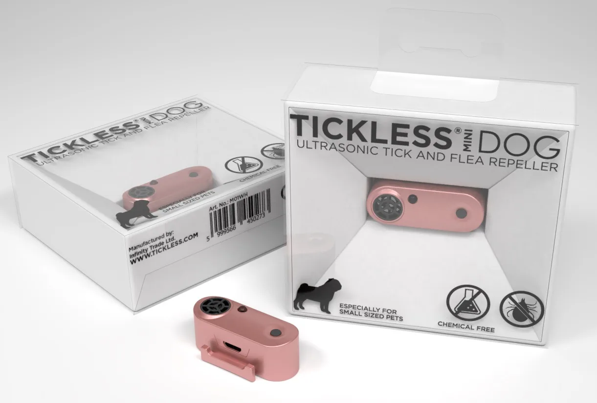Tickless Mini Dog Rose Gold