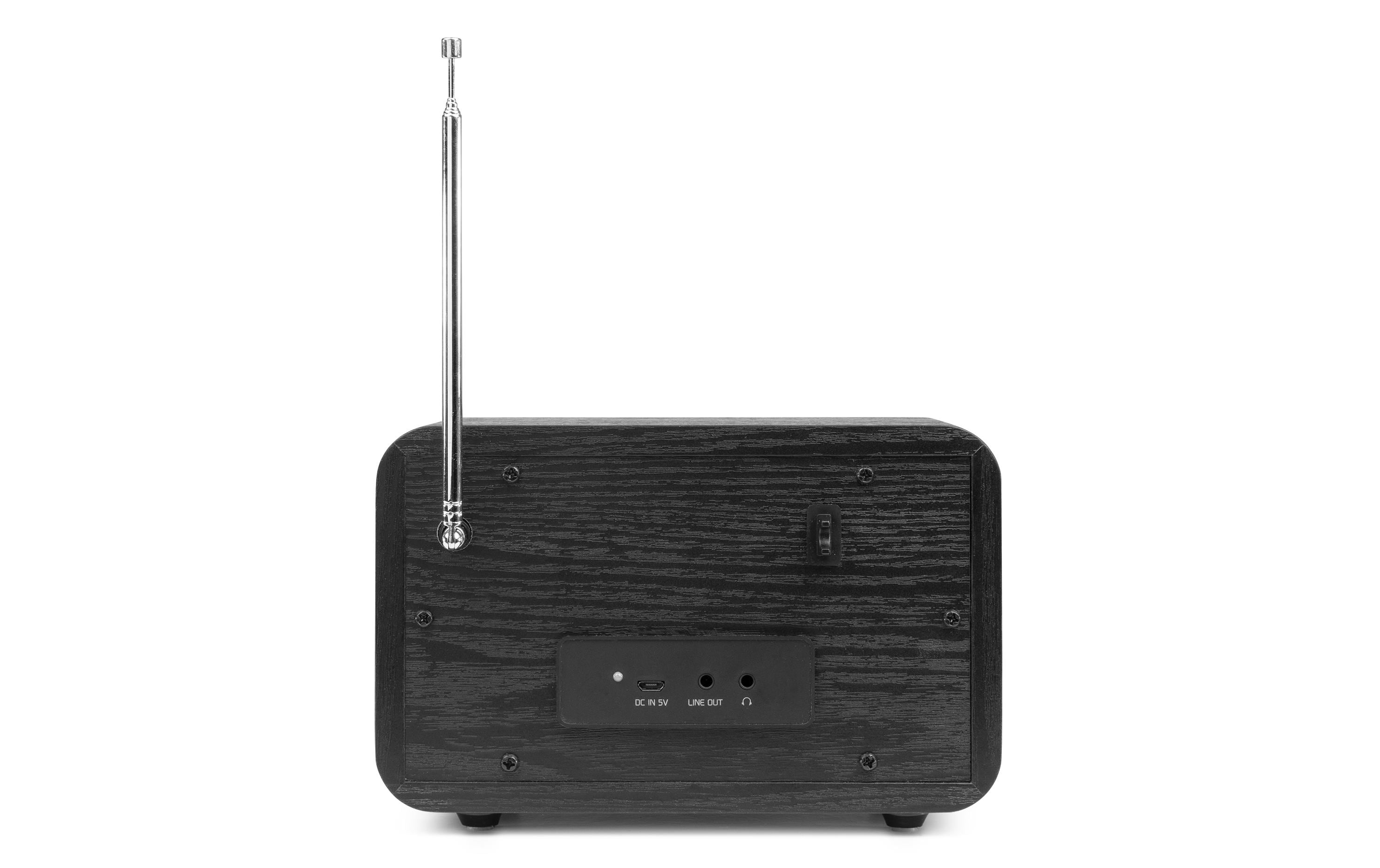 DAB+ Radio Milan SchwarzDAB+ Radio mit Bluetooth