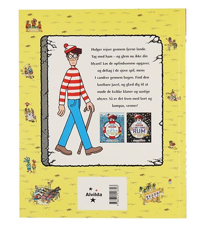 Alvilda Aktivitätsbuch - Find Holger I Fjerne Lande - Dänisch