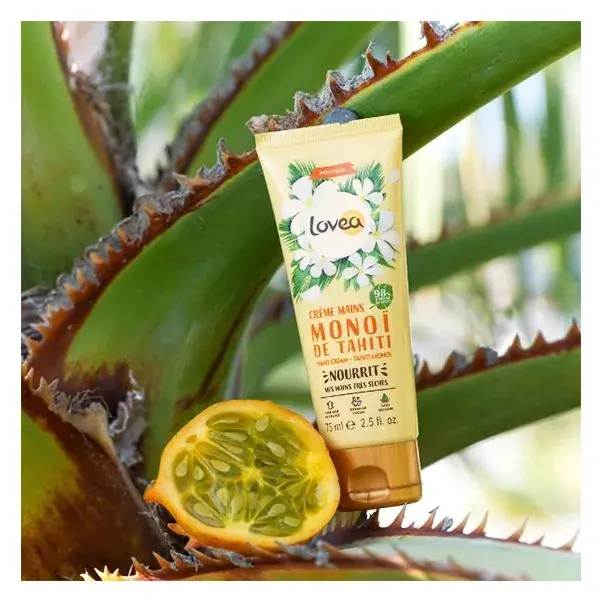 Lovea - Creme para as Mãos - Monoi do Taiti - Pele Muito Seca 75ml