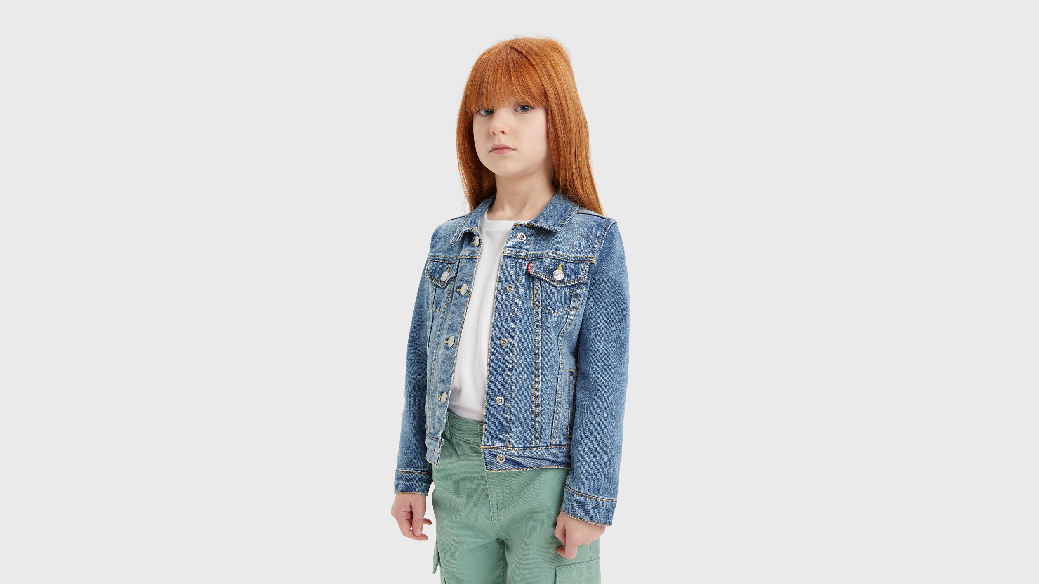 Veste Veste Trucker pour enfant - Matter Of Fact - Bleu
