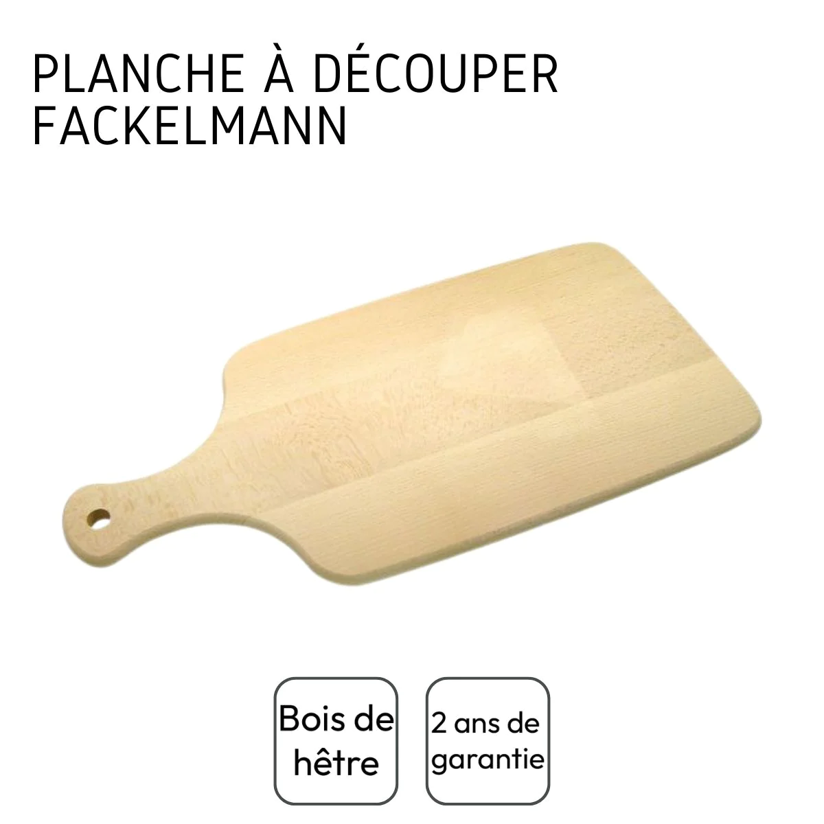 Planche à découper en bois Wood Edition Fackelmann