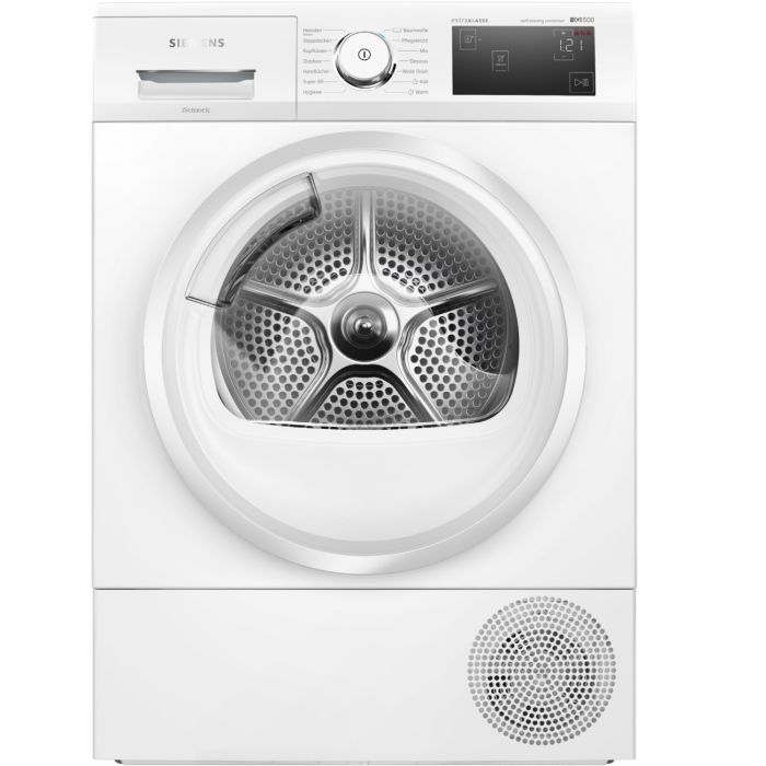 Siemens Wärmepumpentrockner iQ500 WT47W680 Weiß