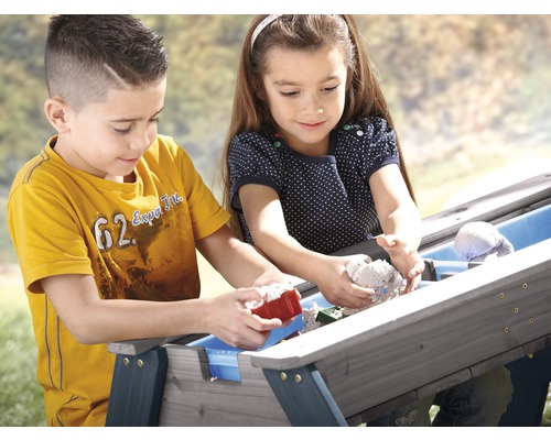 Kinderpicknicktafel AXI Nick, hout, antraciet