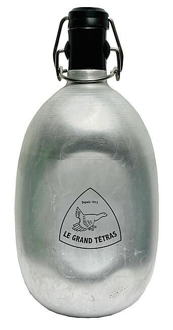 LE GRAND TETRAS - GOURDE ORIGINALE CONCAVE METAL