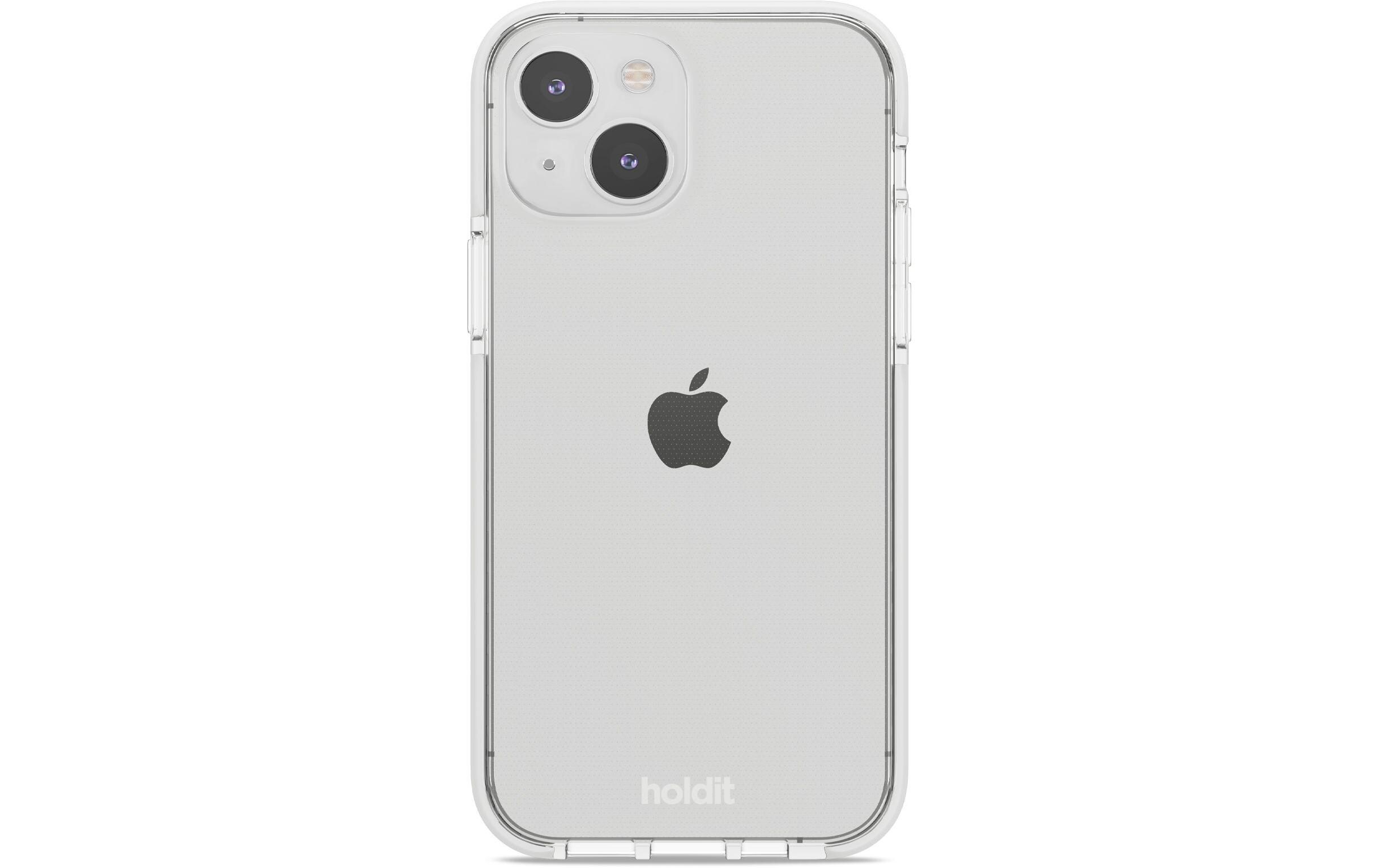 Back Cover Seethru iPhone 14 WeissStilvolle Schutzhülle für das Apple iPhone 14