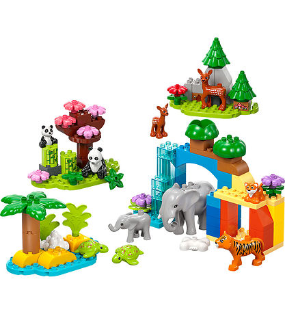 LEGO® DUPLO - Wildtier-Familien 3-in-1-Set 10446 - 3-in-1 - 92