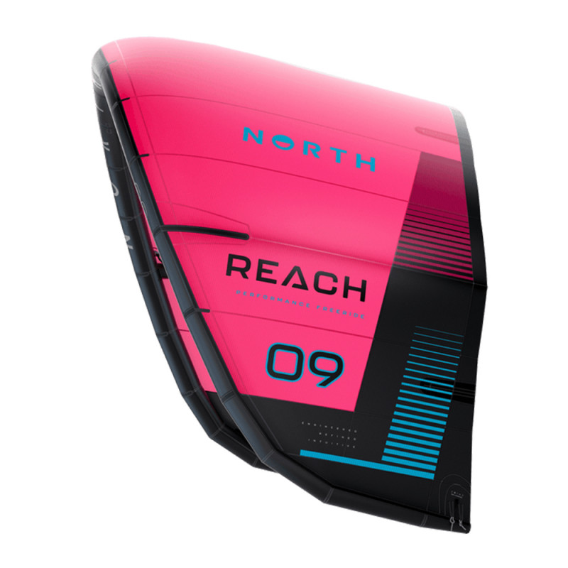 AILE DE KITESURF NORTH REACH 2024 RUBINED RED