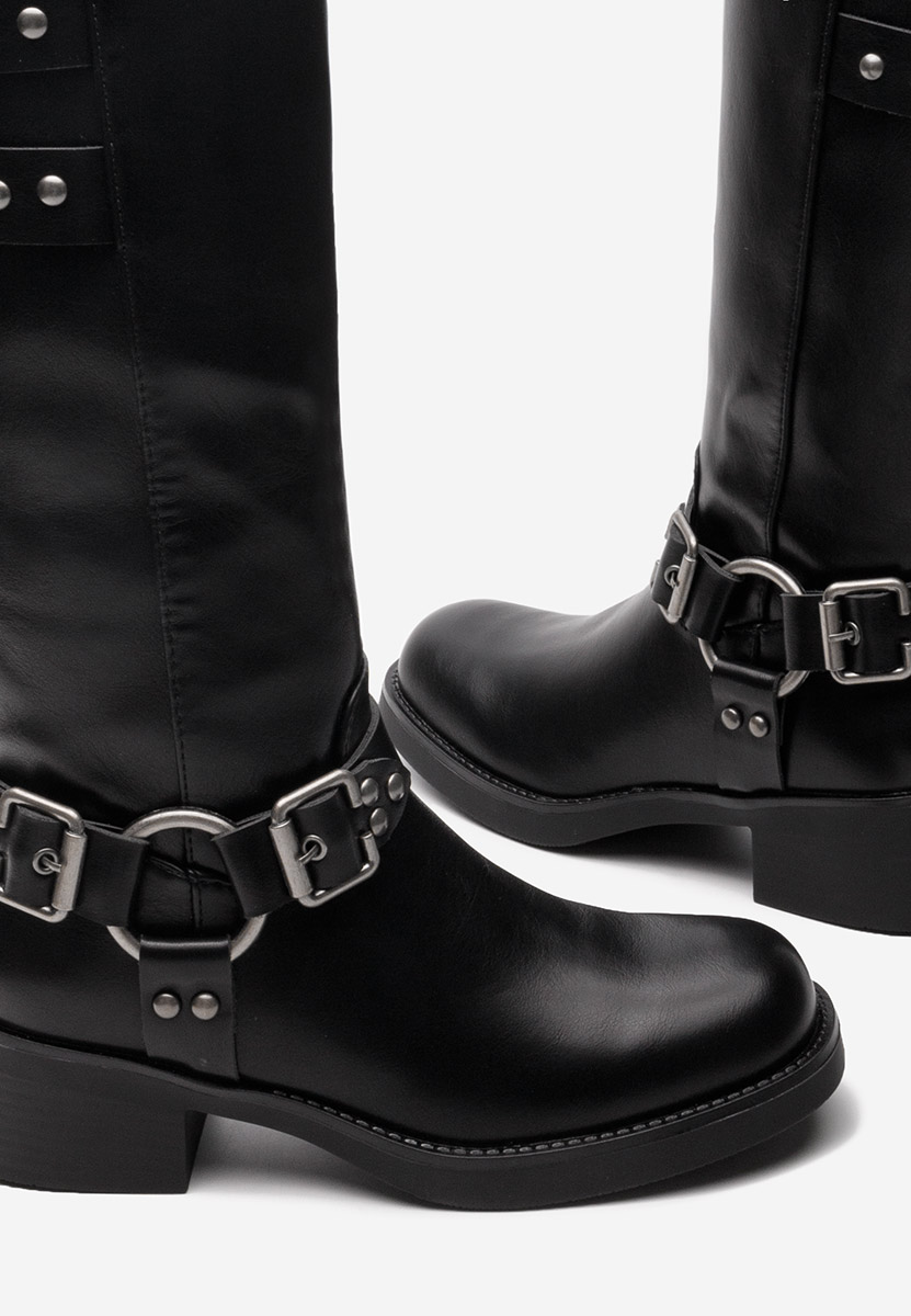 Bottes femme noires Montana