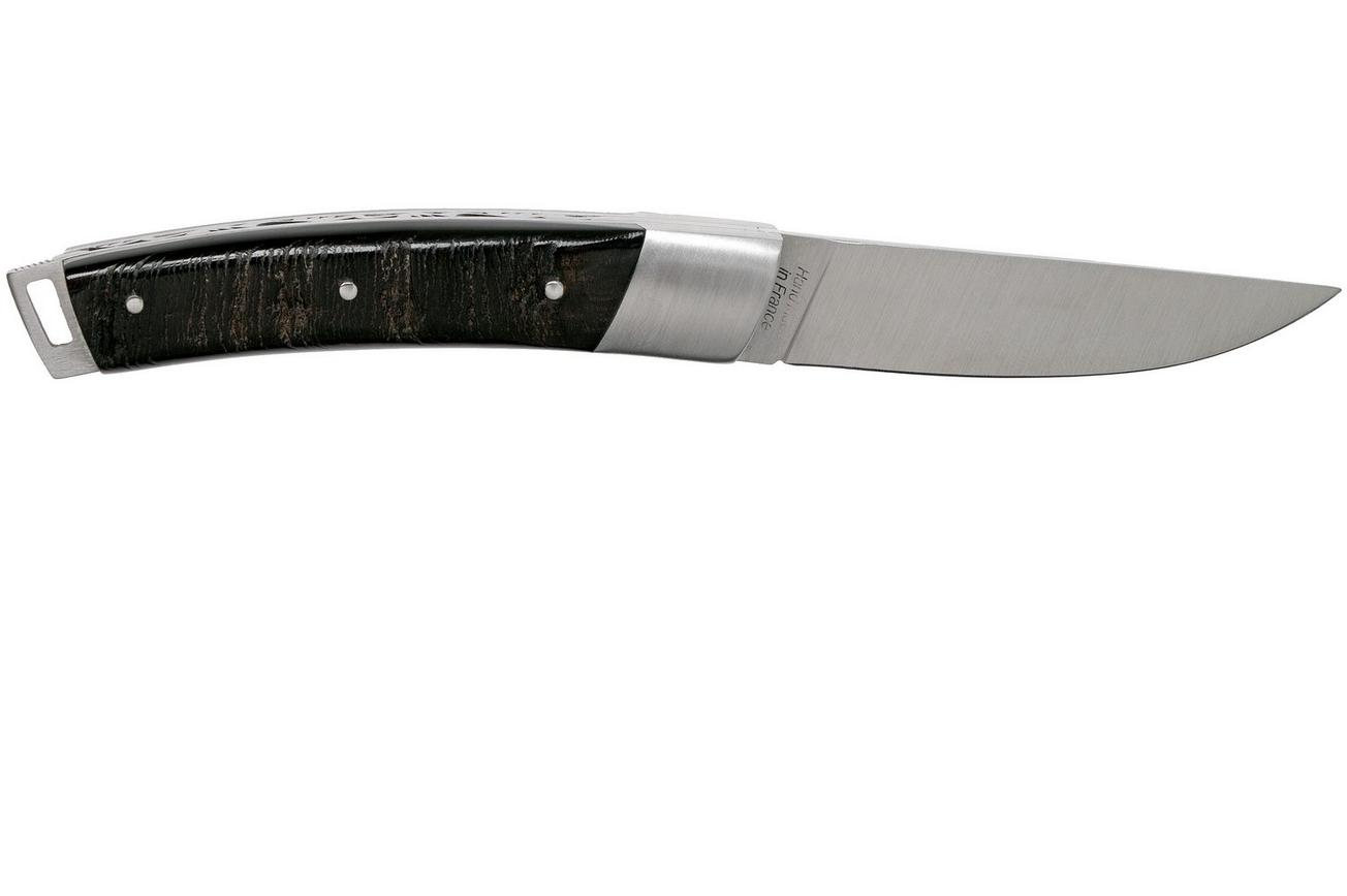 Le Thiers Pocket ruw buffelhoorn T8BB zakmes by Fontenille Pataud