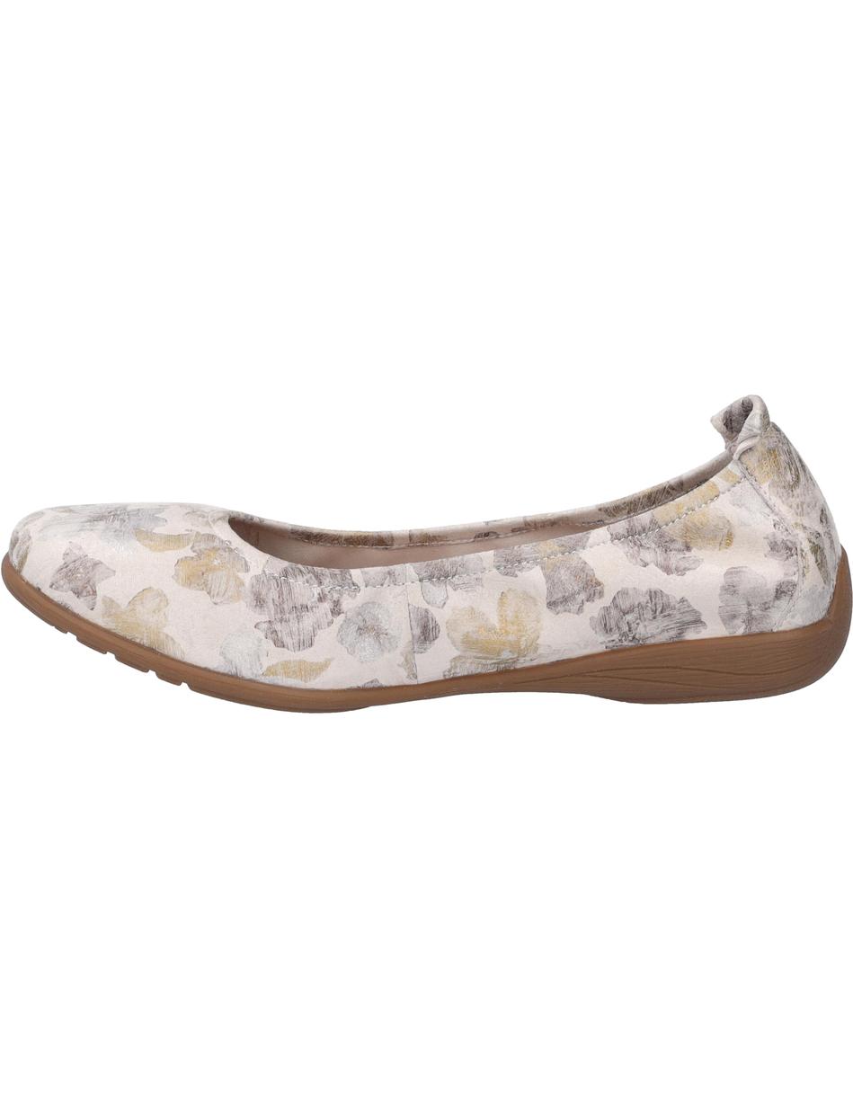 Ballerina Fenja 01, creme-multi