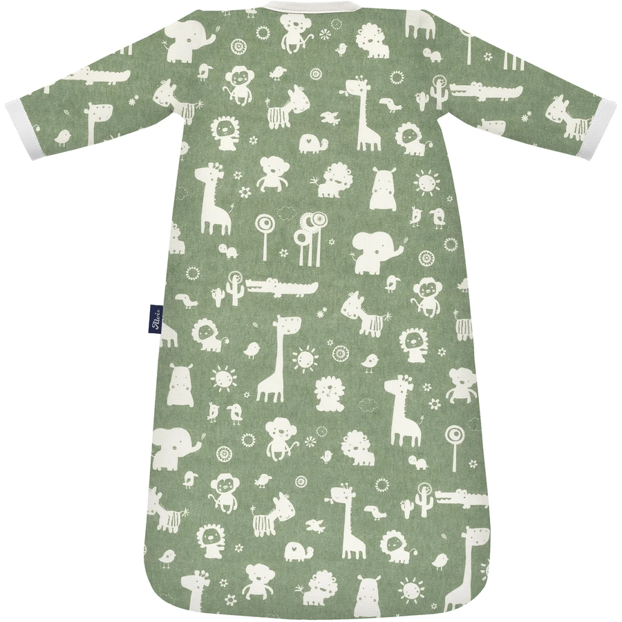 Alvi® Tracksuit Granite Animals granitgrünweiß