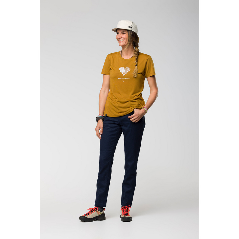 Salewa Damen Pure Heart Dry T-Shirt