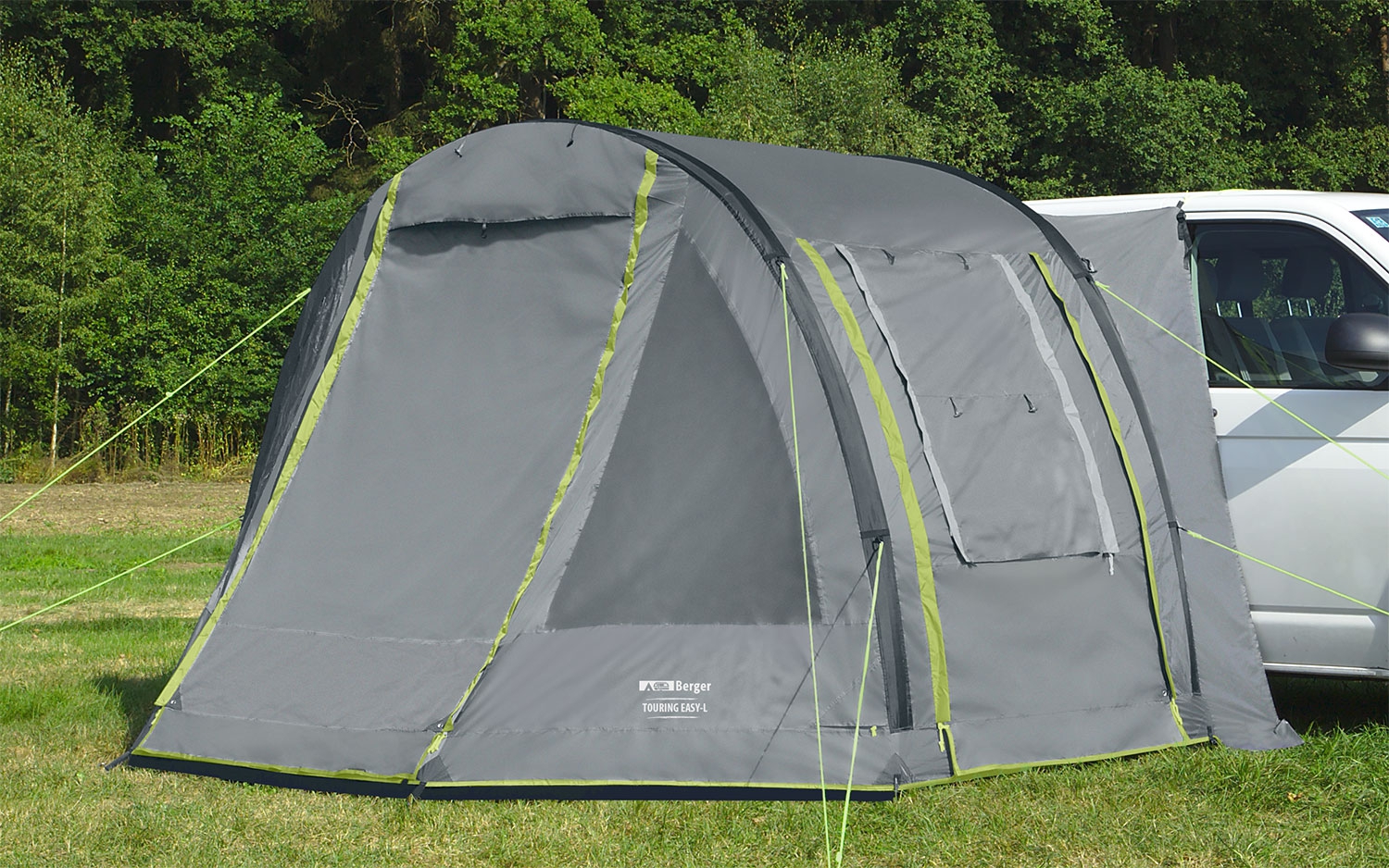 Berger aufblasbares Vorzelt Touring Easy Air mit festen Boden für Campingbus