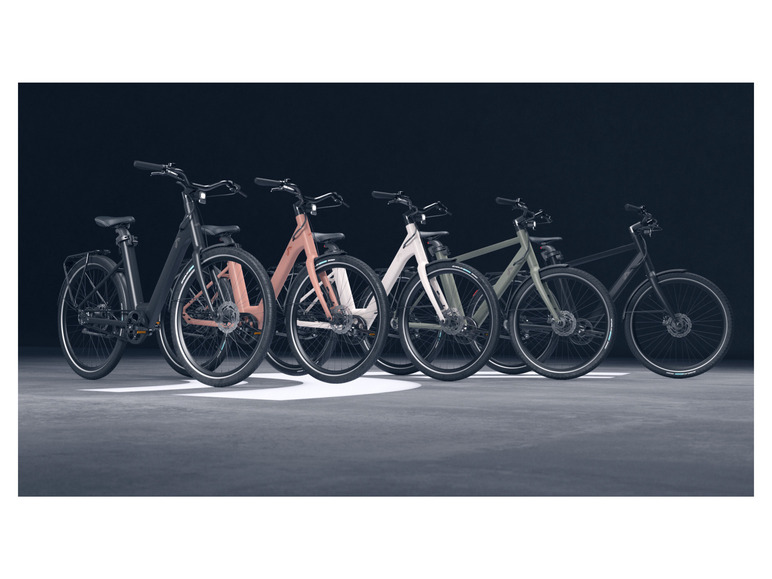 Urban E-bike Olive Green 2.0 X riemaandrijving