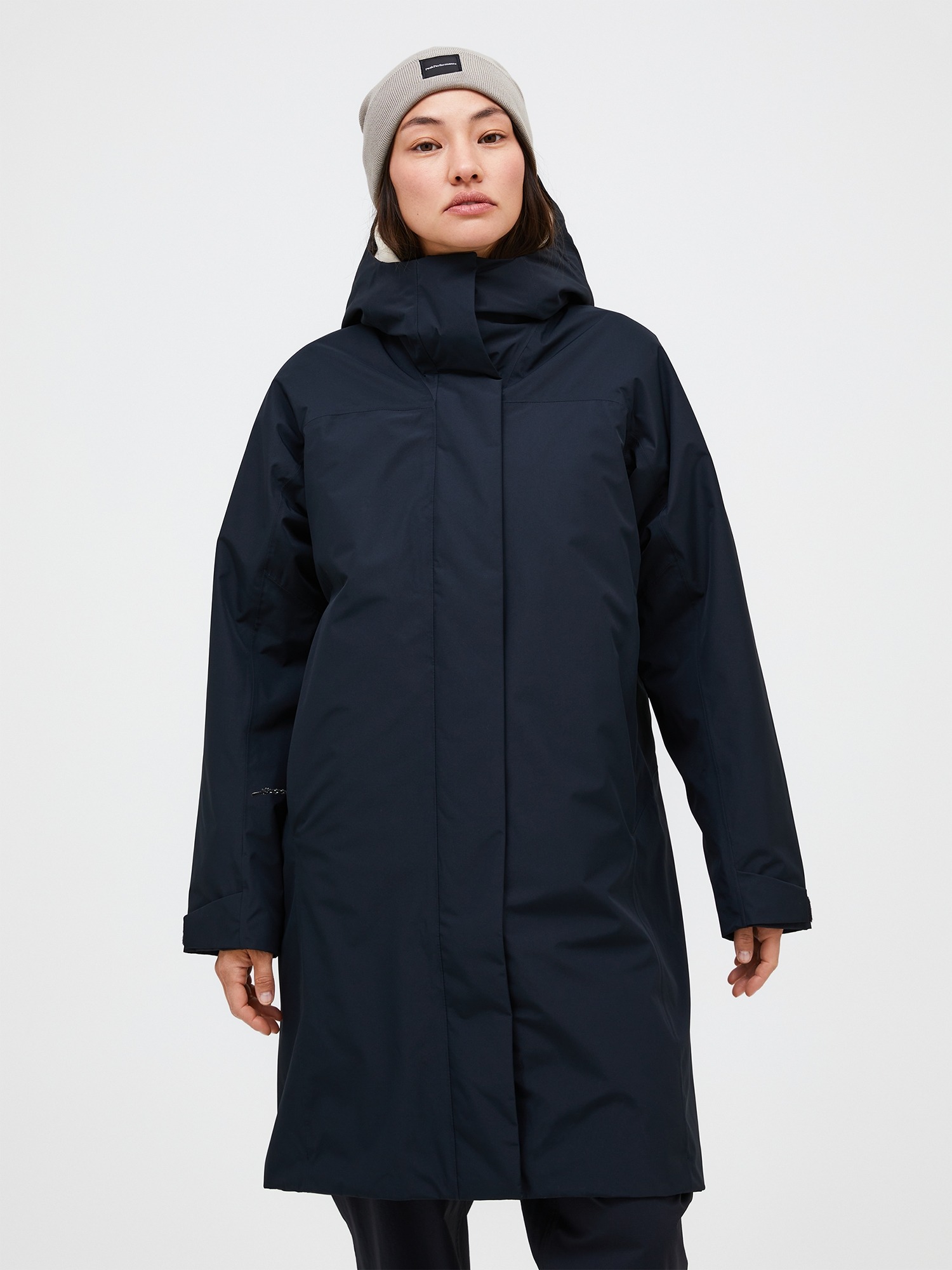 Treeline Insulated Parka Dame Black