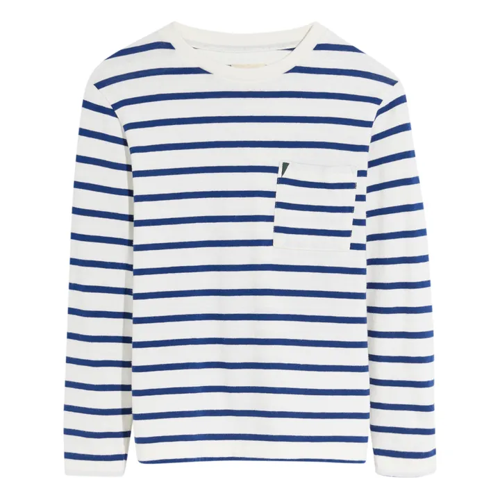 Bellerose Marinière Poche Veler | Ecru