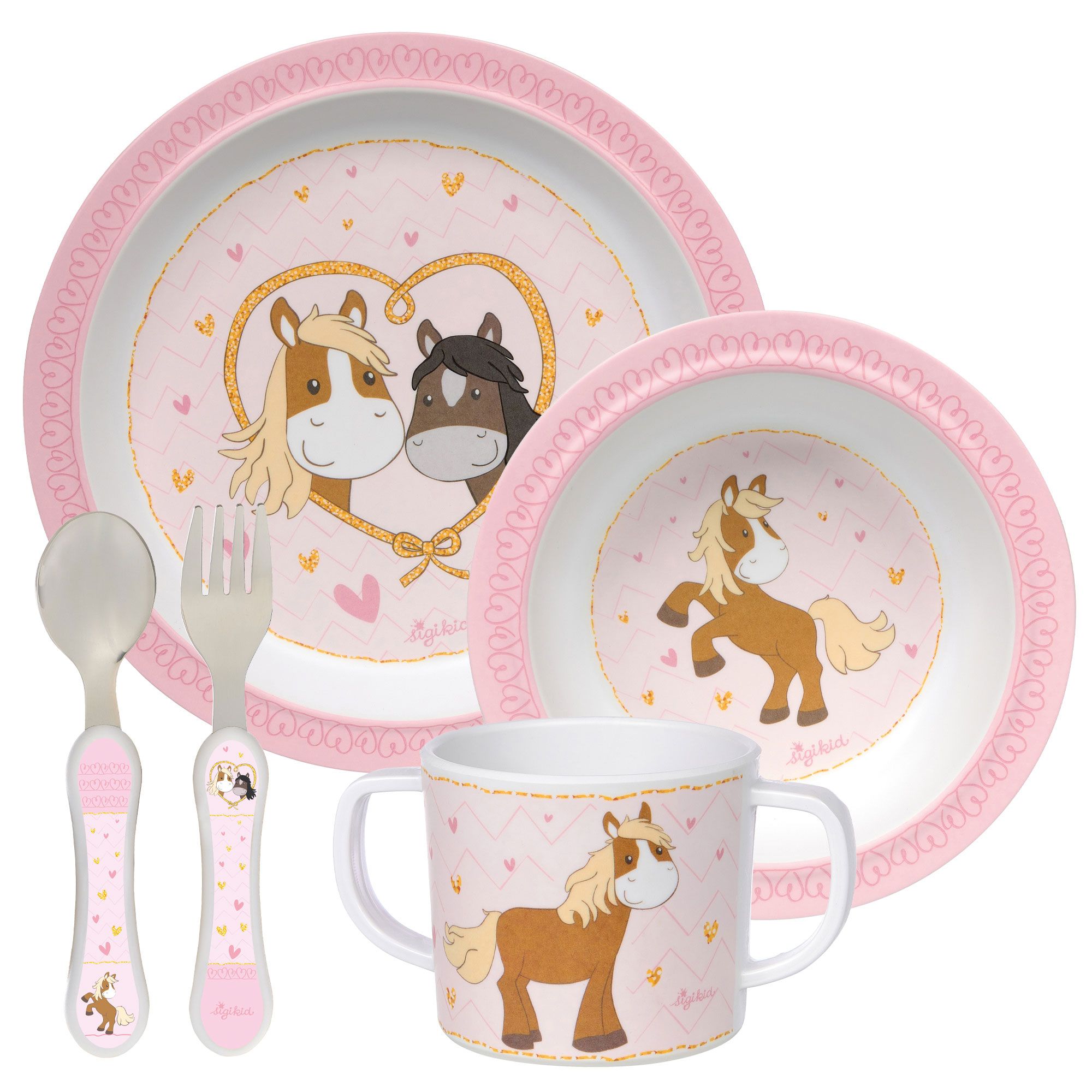 SIGIKID Melamin Geschirr Set 