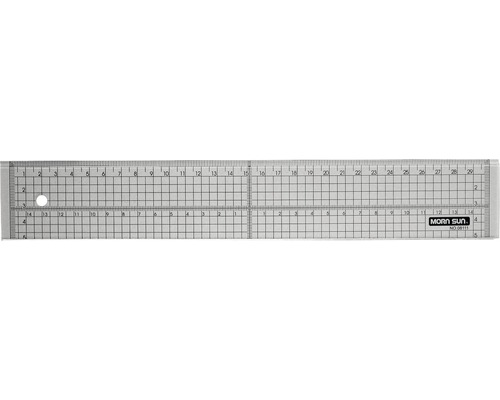 Snijliniaal met metalen rand, 30 cm