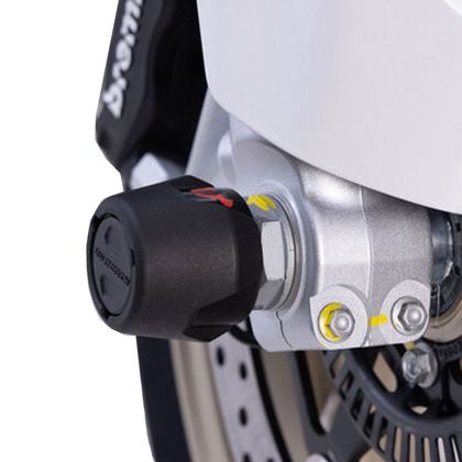 Protections de fourche SW-MOTECH ROULETTES POUR FOURCHES - Noir