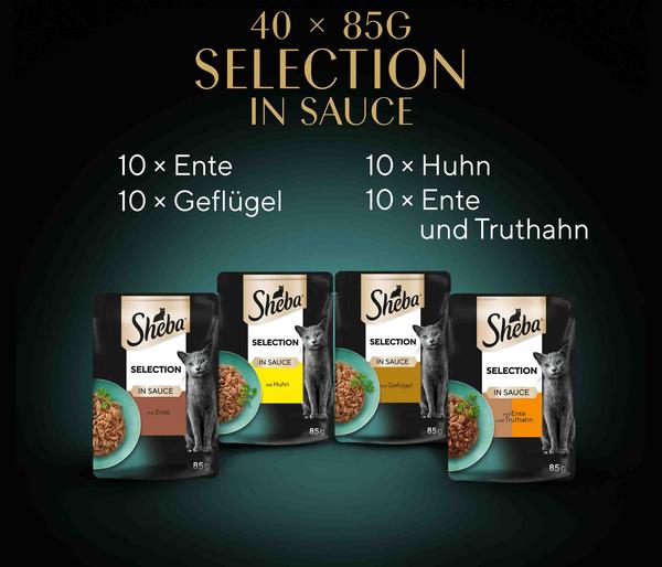 Sheba® Nassfutter für Katzen Selection Mini