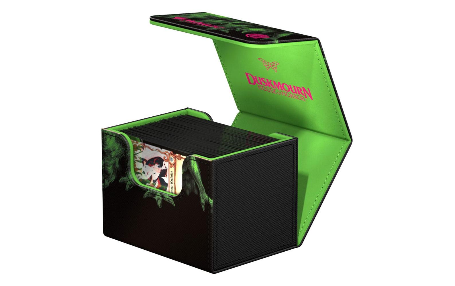 Kartenbox Sidewinder 100+ Xenoskin Duskmourn KonaZur Aufbewahrung von Sammelkarten in Standardgrösse