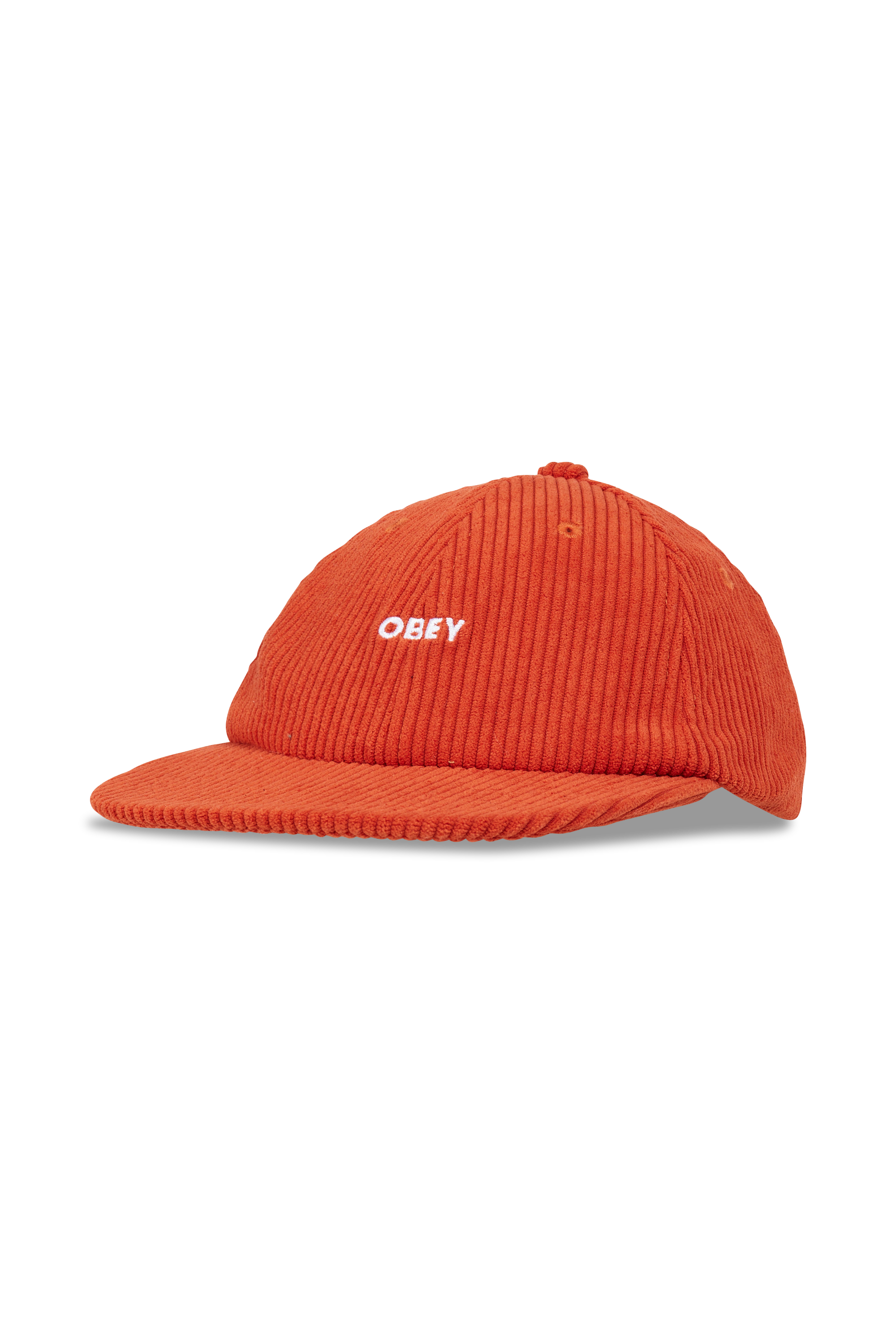 OBEY Casquette BOLD CORD 6 PANEL Orange