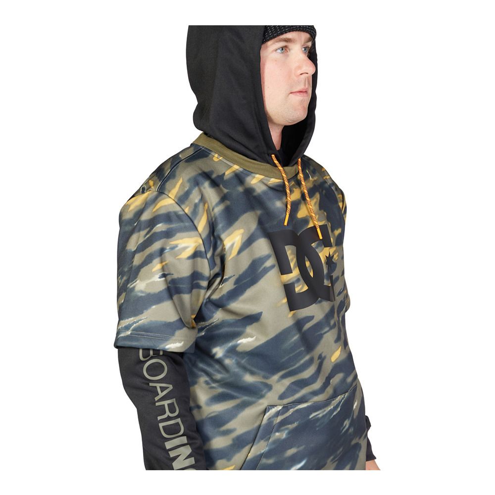 DC Shoes DRYDEN - Sweat Homme angld ti dy ivy grn