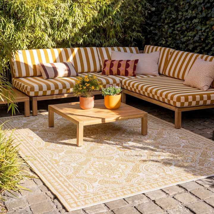 Buitenkleed - Summer Oriental Geel