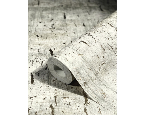 Vliesbehang 85750 Natural Opulence van Felix Diener, steenlook, grijs en goud