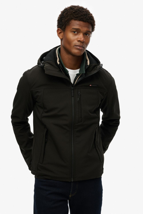 Superdry zwarte heren jas