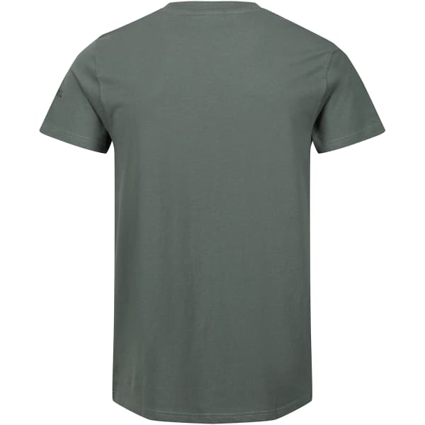 T-shirt REGATTA CLINE VII DARK FOREST GREEN MOUNTAIN SCENE
