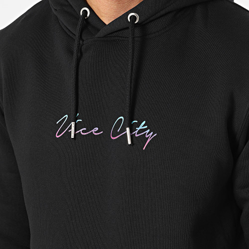 Sweat Capuche Vice City Los Angeles Noir