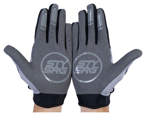 Paire de Gants Enfant Stay Strong Chevron Gris