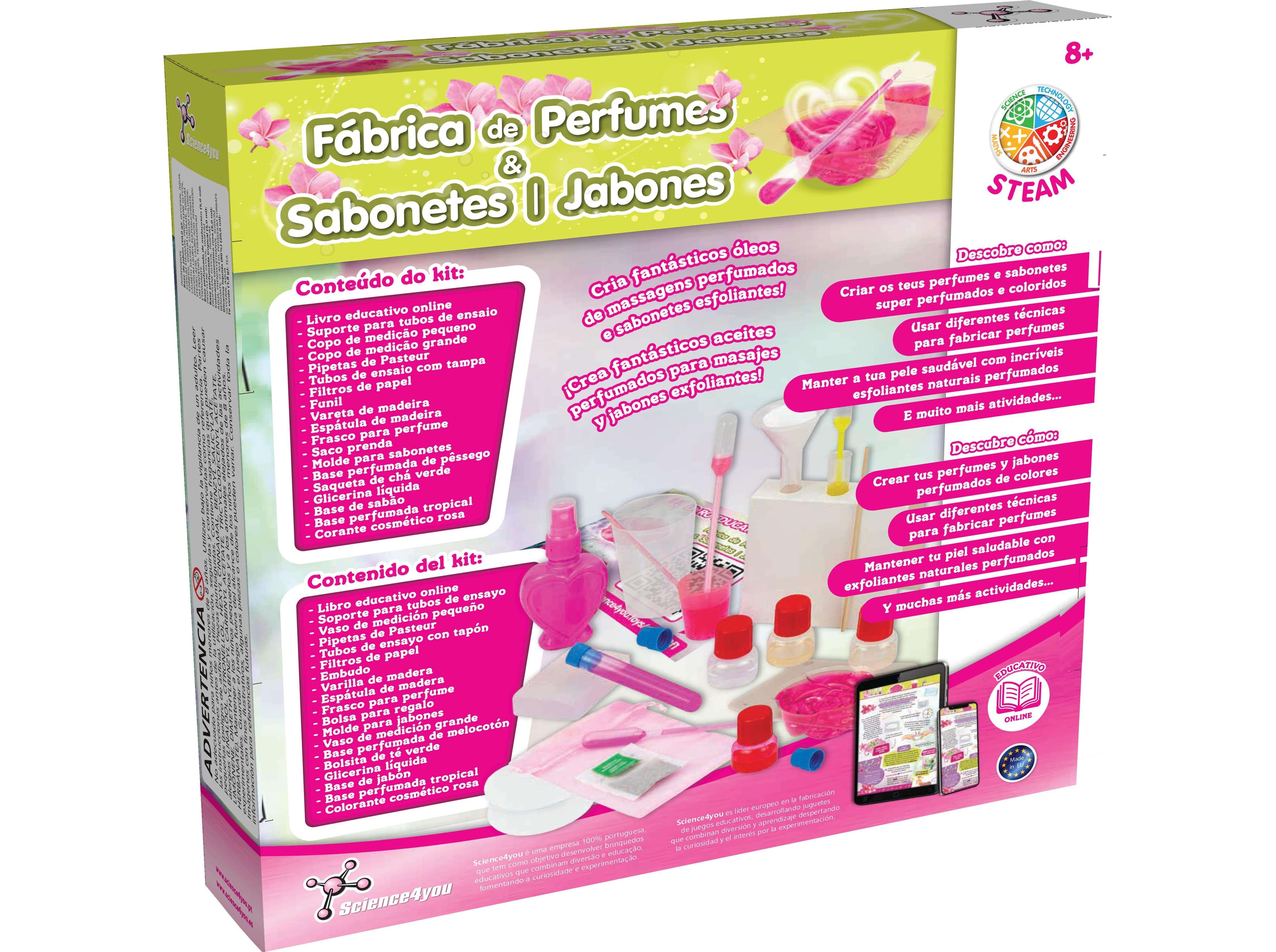 FÁBRICA SCIENCE4YOU PERFUMES E SABONETES