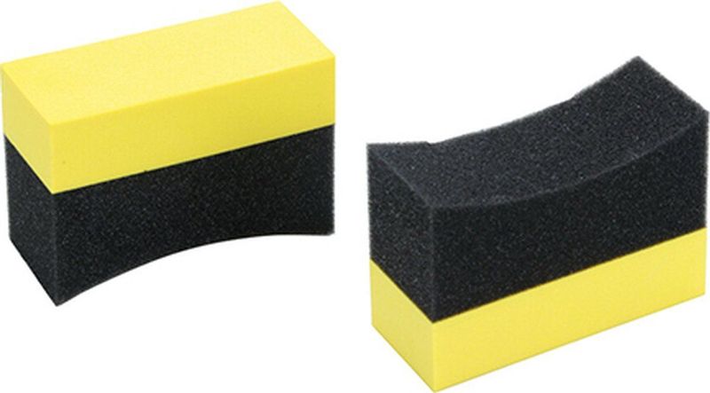 Bandenpoets Applicators Set - 2 Stuks - Ergonomische EVA-handgreep - Professioneel Gebruik