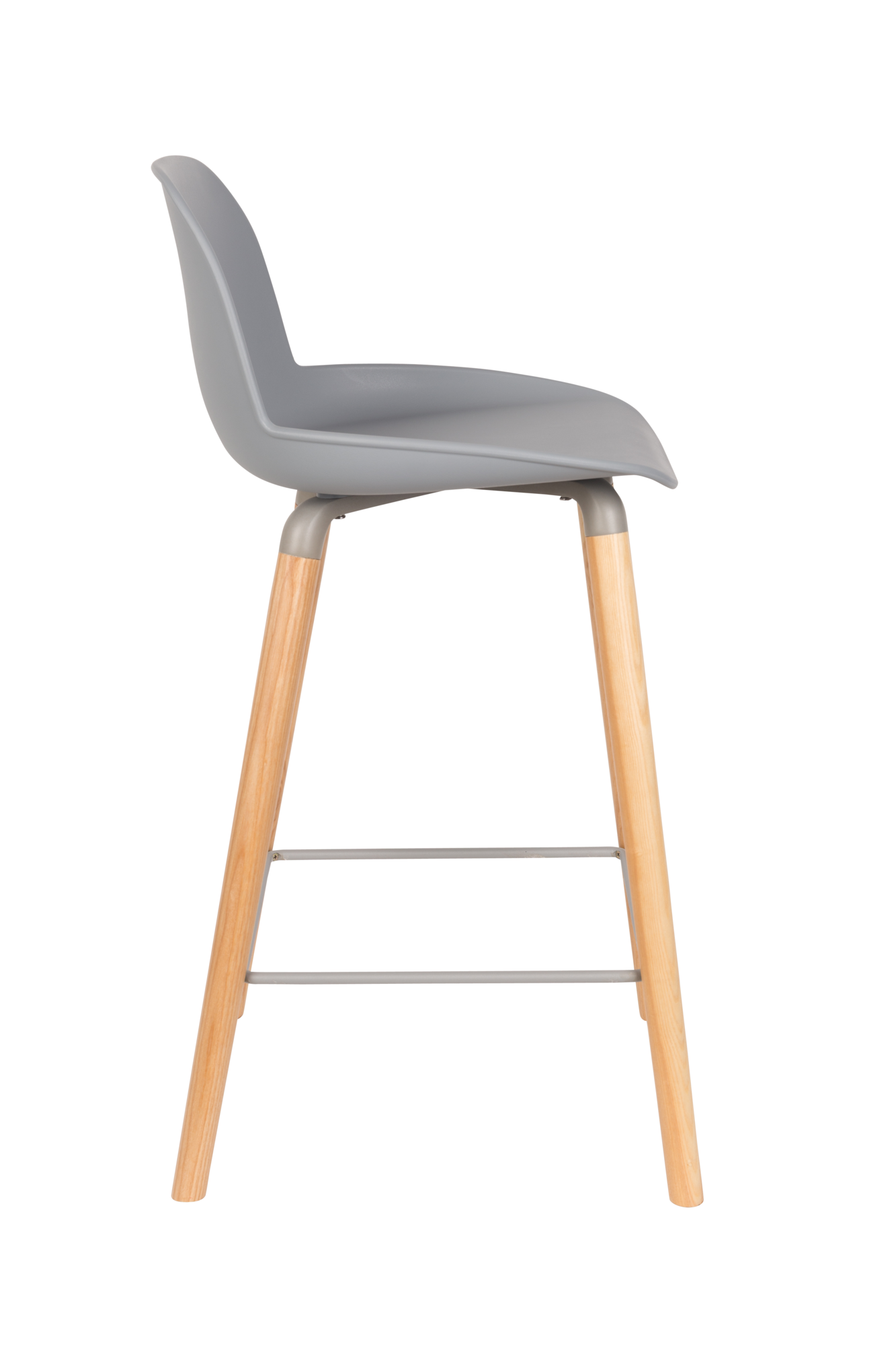 Barkruk Albert Kuip (zithoogte 65 cm) grijs - set van 2