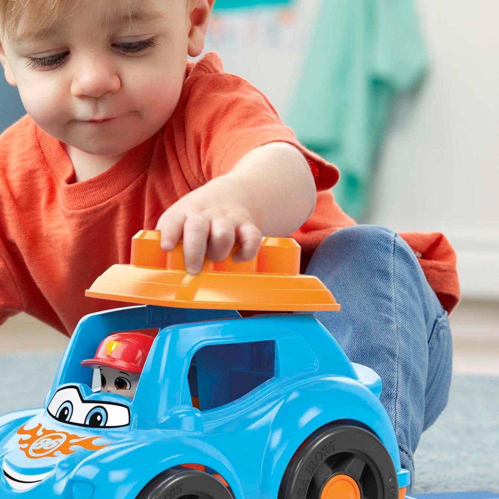 Mega Bloks Lil Vehicles Ricky Rennwagen
