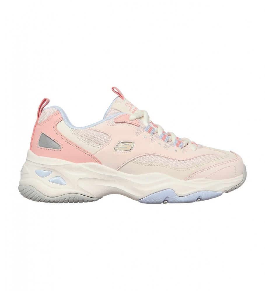 Tênis de couro Skechers D'Lites 4.0