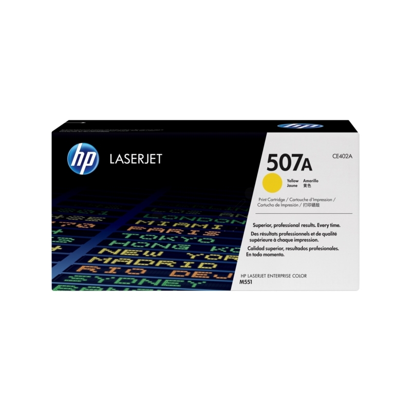 HP 507A Y (CE402A) Toner, gelb