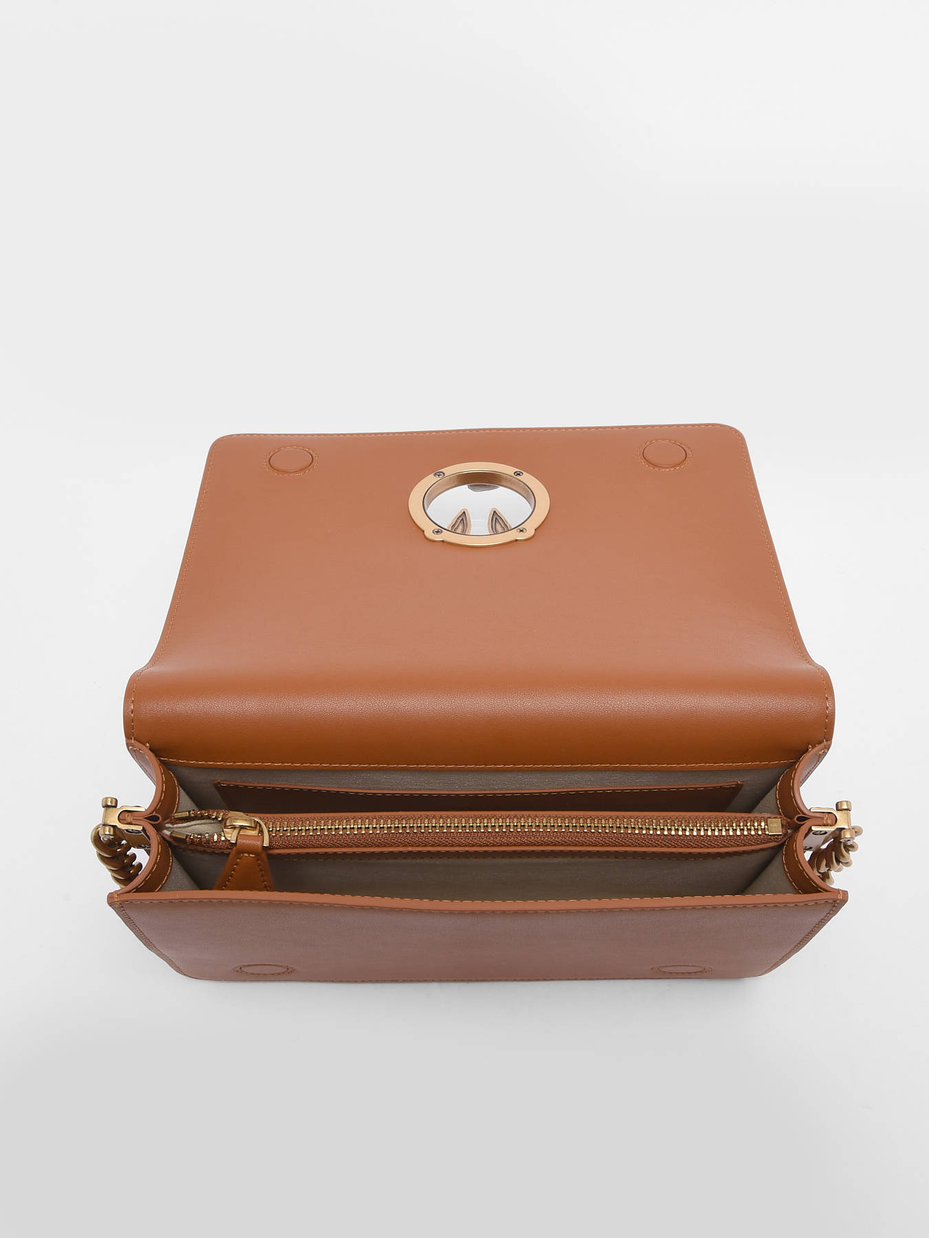 Sac bandoulire Love Classic Click cuir PINKO